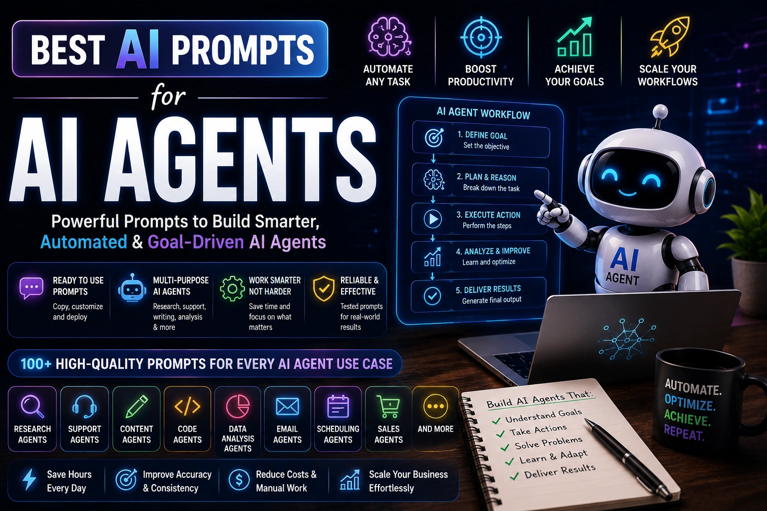 20+ Best AI Prompts for AI Agents