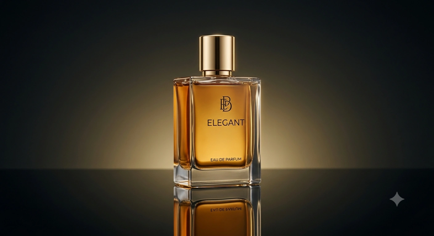 Luxury perfume product photo preview