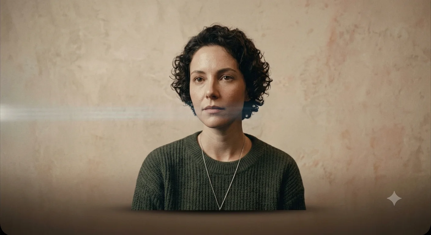 Muted earth tone editorial color grade preview