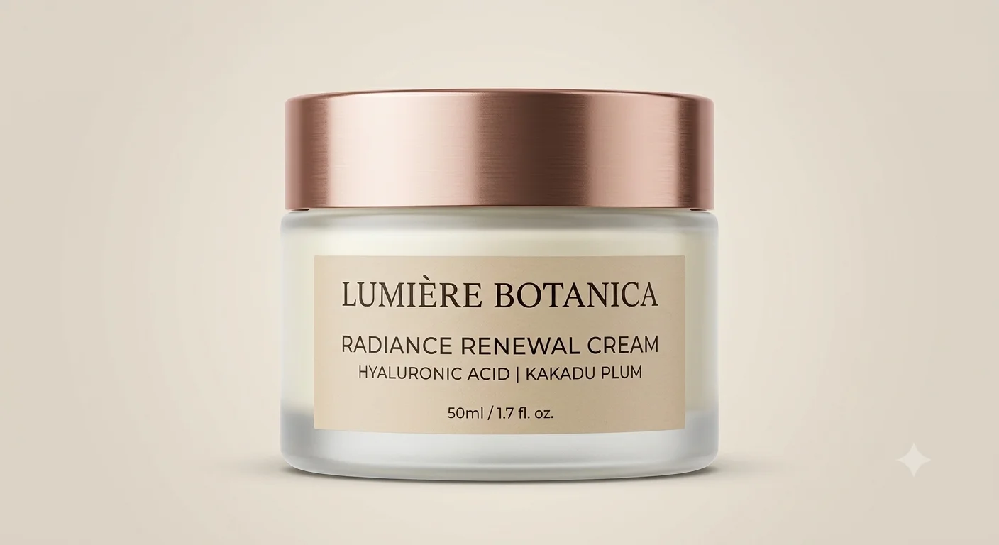 Skincare tube jar studio product photo preview
